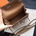 Hermes Kelly Danse Bag In Brown Swift Leather