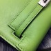Hermes Kelly Danse Bag In Green Swift Leather