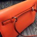 Hermes Kelly Danse Bag In Orange Swift Leather