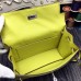 Hermes Kelly Danse Bag In Yellow Swift Leather