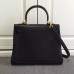 Hermes Kelly Ghillies 28cm In Black Swift Leather