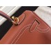 Hermes Kelly Ghillies 28cm In Brown Swift Leather