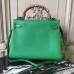 Hermes Bamboo Clemence Kelly 28cm Bag