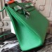 Hermes Bamboo Clemence Kelly 28cm Bag