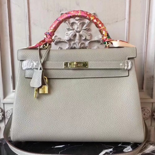 hermes kelly grey