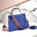 Hermes Blue Kelly 28cm Bag With Zigzag Handle