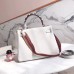 Hermes White Kelly 28cm Bag With Zigzag Handle