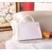 Hermes White Epsom Kelly Mini II 20cm Handmade Bag