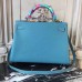 Hermes Blue Jean Clemence Kelly 32cm Retourne Bag