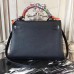 Hermes Black Clemence Kelly 32cm Retourne Bag