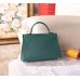 Hermes Malachite Chevre Kelly Mini II 20cm Handmade Bag