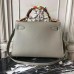 Hermes Grey Epsom Kelly 32cm Sellier Bag