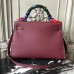 Hermes Bordeaux Epsom Kelly 32cm Sellier Bag