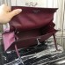 Hermes Bordeaux Epsom Kelly 32cm Sellier Bag