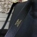 Hermes Black Epsom Kelly 32cm Sellier Bag