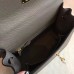 Hermes Etoupe Epsom Kelly 25cm Sellier Handmade Bag