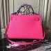 Hermes Rose Red Epsom Kelly 32cm Sellier Bag