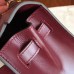 Hermes Bordeaux Box Kelly Retourne 28cm Handmade Bag