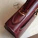 Hermes Bordeaux Box Kelly Retourne 28cm Handmade Bag