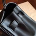 Hermes Black Box Kelly Retourne 28cm Handmade Bag