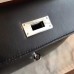 Hermes Black Box Kelly Retourne 28cm Handmade Bag