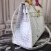 Hermes Kelly 32cm Bag In White Crocodile Leather