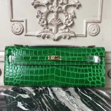 Hermes Craie Swift Kelly Cut Clutch PHW, myGemma, QA