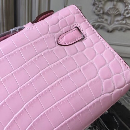 Hermès 2014 pre-owned Kelly Cut clutch bag, Pink