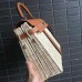 Hermes Brown Picnic Kelly 35cm Wicker Bag
