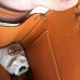 Hermes Brown Picnic Kelly 35cm Wicker Bag