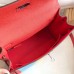Hermes Multicolor Blocks Kelly 28cm Piment Bag