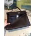 Hermes Cafe Clemence Kelly 35cm Handmade Bag