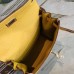Hermes Yellow Clemence Kelly Ado PM Backpack