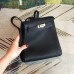 Hermes Black Clemence Kelly Ado PM Backpack