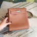 Hermes Brown Clemence Kelly Ado PM Backpack