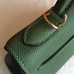 Hermes Canopee Clemence Kelly Retourne 32cm Handmade Bag