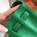 Hermes Bamboo Clemence Kelly Retourne 32cm Handmade Bag