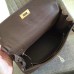 Hermes Etoupe Clemence Kelly Retourne 28cm Handmade Bag