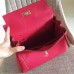 Hermes Red Clemence Kelly Retourne 32cm Handmade Bag