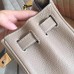 Hermes Grey Clemence Kelly Retourne 28cm Handmade Bag