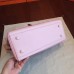 Hermes Rose Dragee Swift Kelly Retourne 32cm Handmade Bag