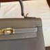 Hermes Etoupe Epsom Kelly Sellier 28cm Handmade Bag