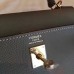 Hermes Etoupe Epsom Kelly Sellier 28cm Handmade Bag