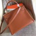 Hermes Gold Swift Kelly Retourne 28cm Handmade Bag