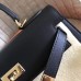 Hermes Black Swift Kelly Sellier 28cm Handmade Bag