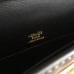 Hermes Black Box Kelly Cut Clutch Handmade Bag