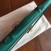 Hermes Malachite Epsom Kelly Cut Clutch Handmade Bag