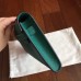 Hermes Malachite Epsom Kelly Cut Clutch Handmade Bag