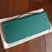 Hermes Malachite Epsom Kelly Cut Clutch Handmade Bag