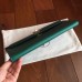 Hermes Malachite Epsom Kelly Cut Clutch Handmade Bag